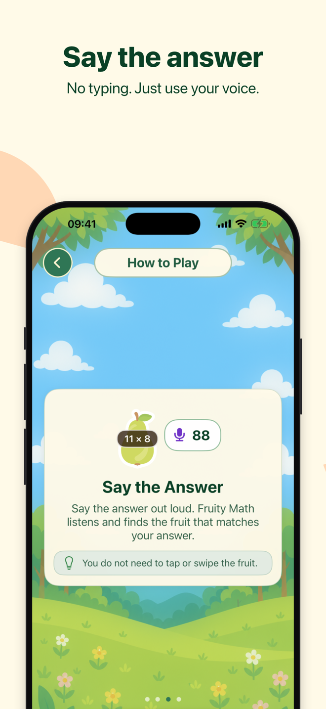 The voice-answer tutorial explains how to answer without tapping or swiping
